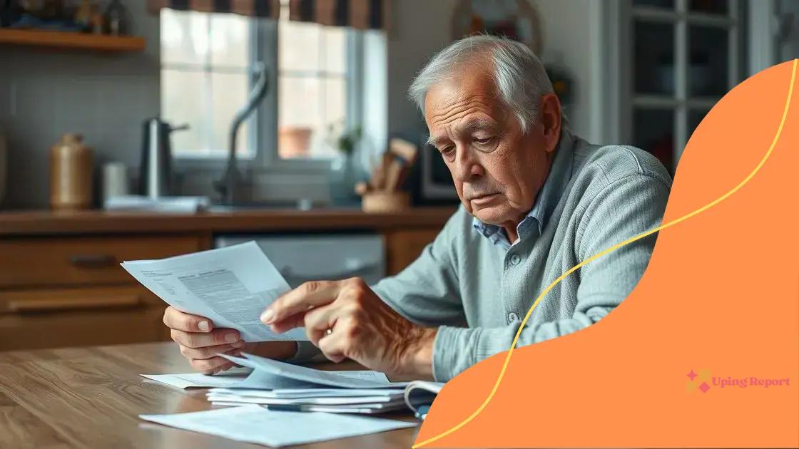 Impacts on living standards for older adults