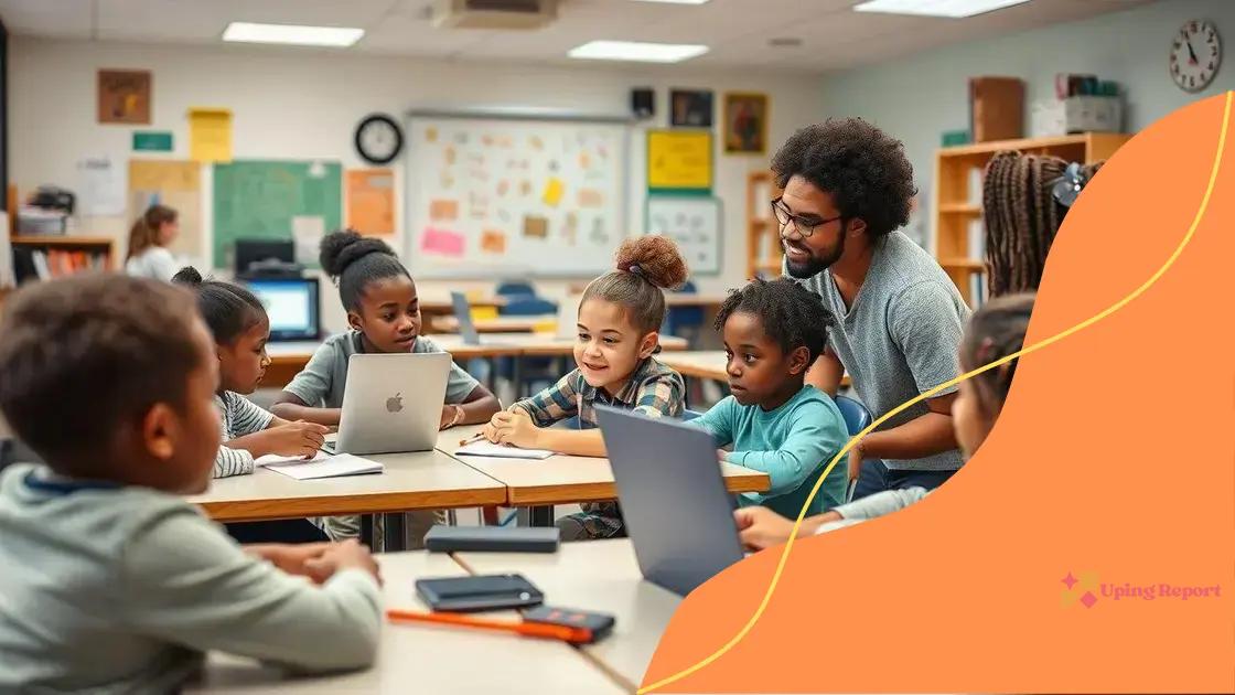 Expected impact on students and teachers