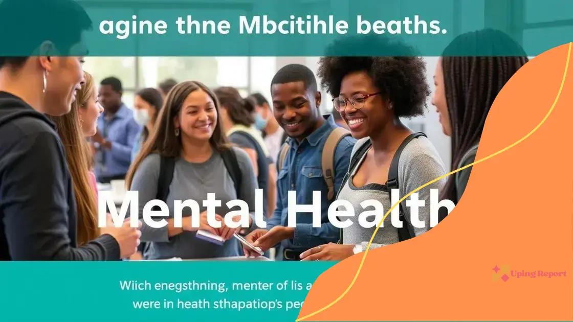 Strategies to promote student engagement in mental health