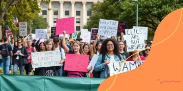 Protests over campus activism crackdowns raise concerns