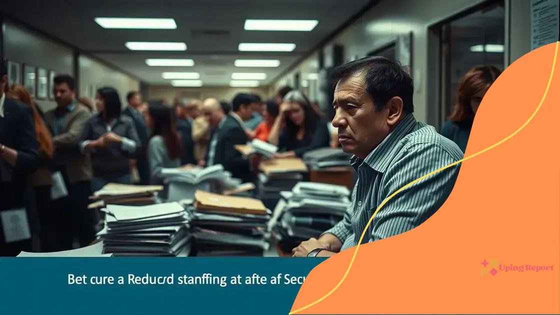 Challenges in service quality post-cuts