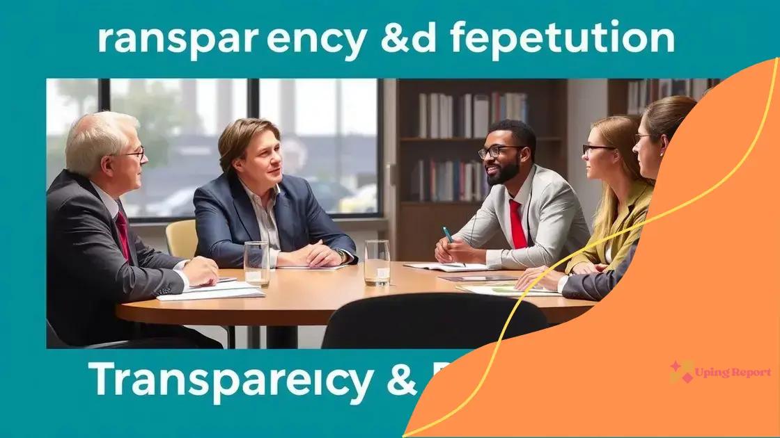 How transparency impacts university reputation