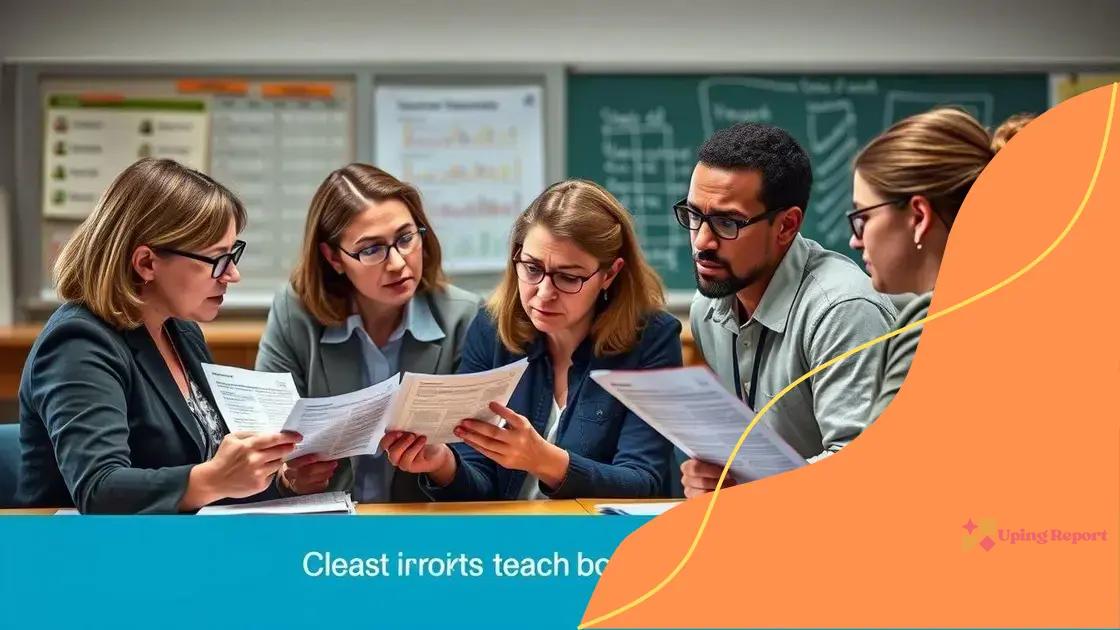 Impact on teachers and staff employment