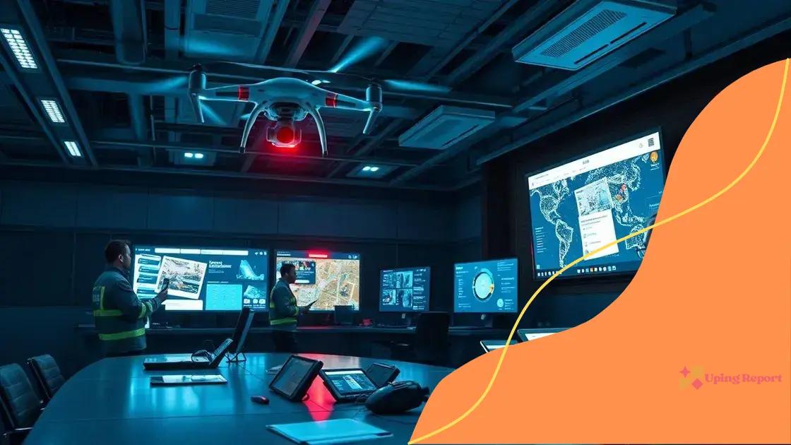 Innovative platforms for disaster response