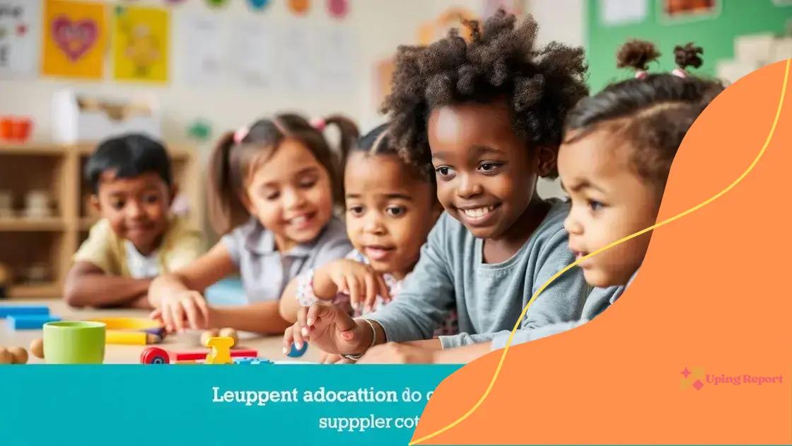Impact of subsidies on child development